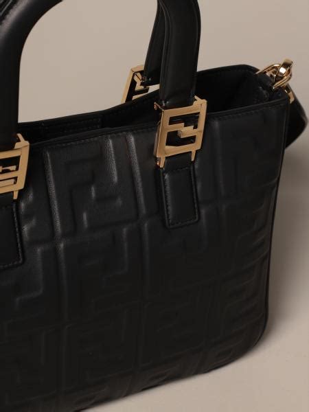 fendi tas dames klein|Fendi black handbags.